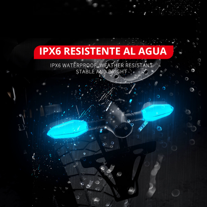 SUPER OFERTA | Direccionales Con Proyector LED Para Motor