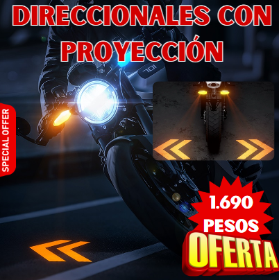 SUPER OFERTA | Direccionales LED Con Proyección