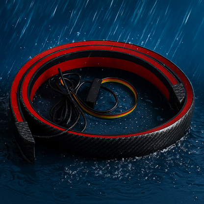 SUPER OFERTA | Alerón LED Fibra de Carbono Para Baúl